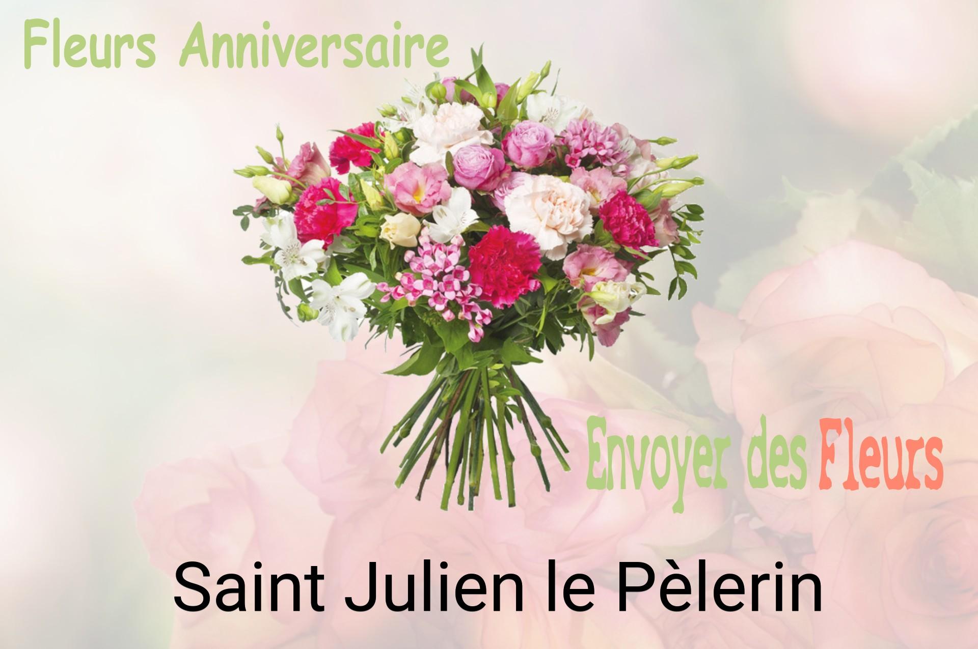 Bouquet de fleurs d’anniversaire livré à Saint-Julien-le-Pèlerin