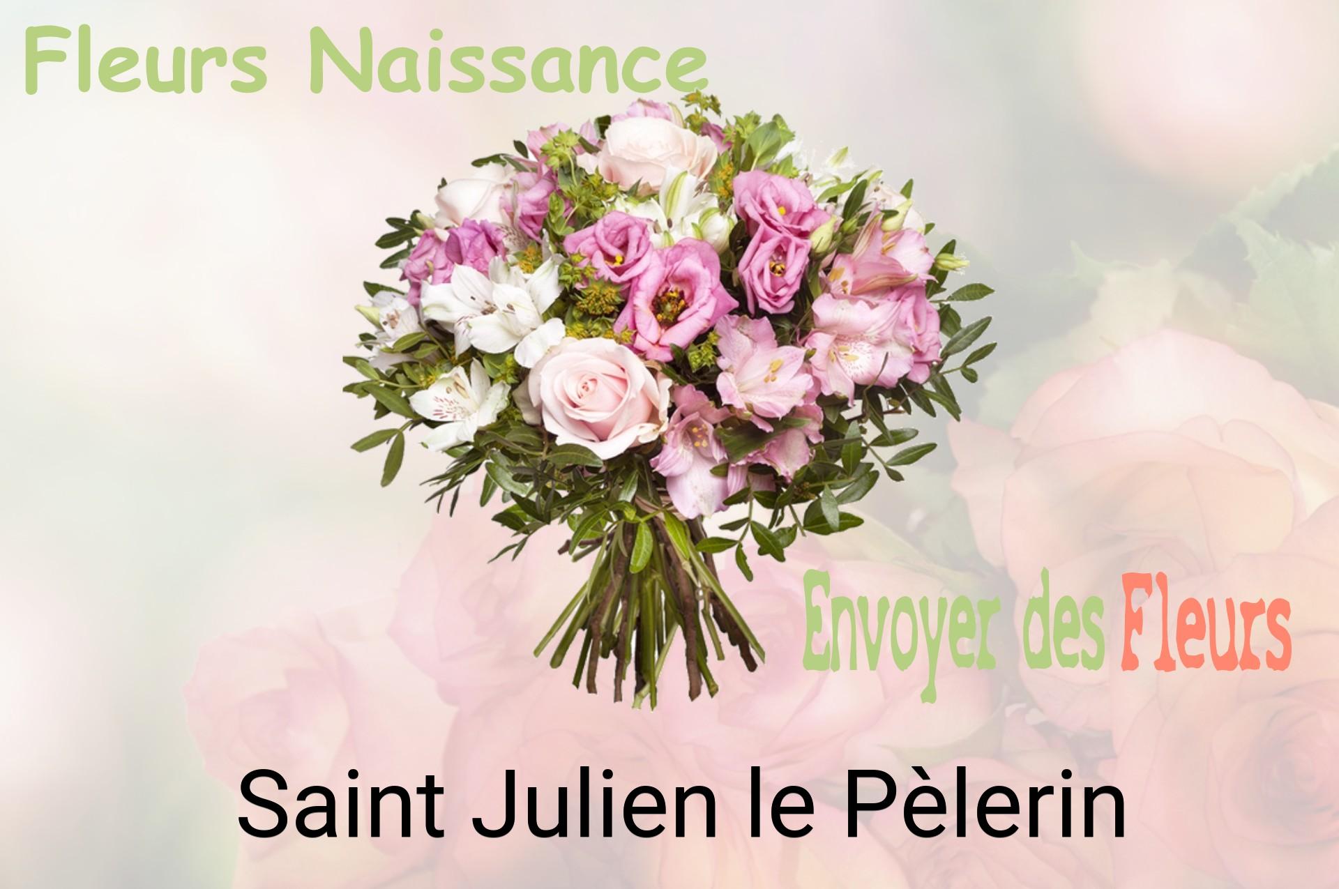 Bouquet de fleurs de naissance livré à Saint-Julien-le-Pèlerin