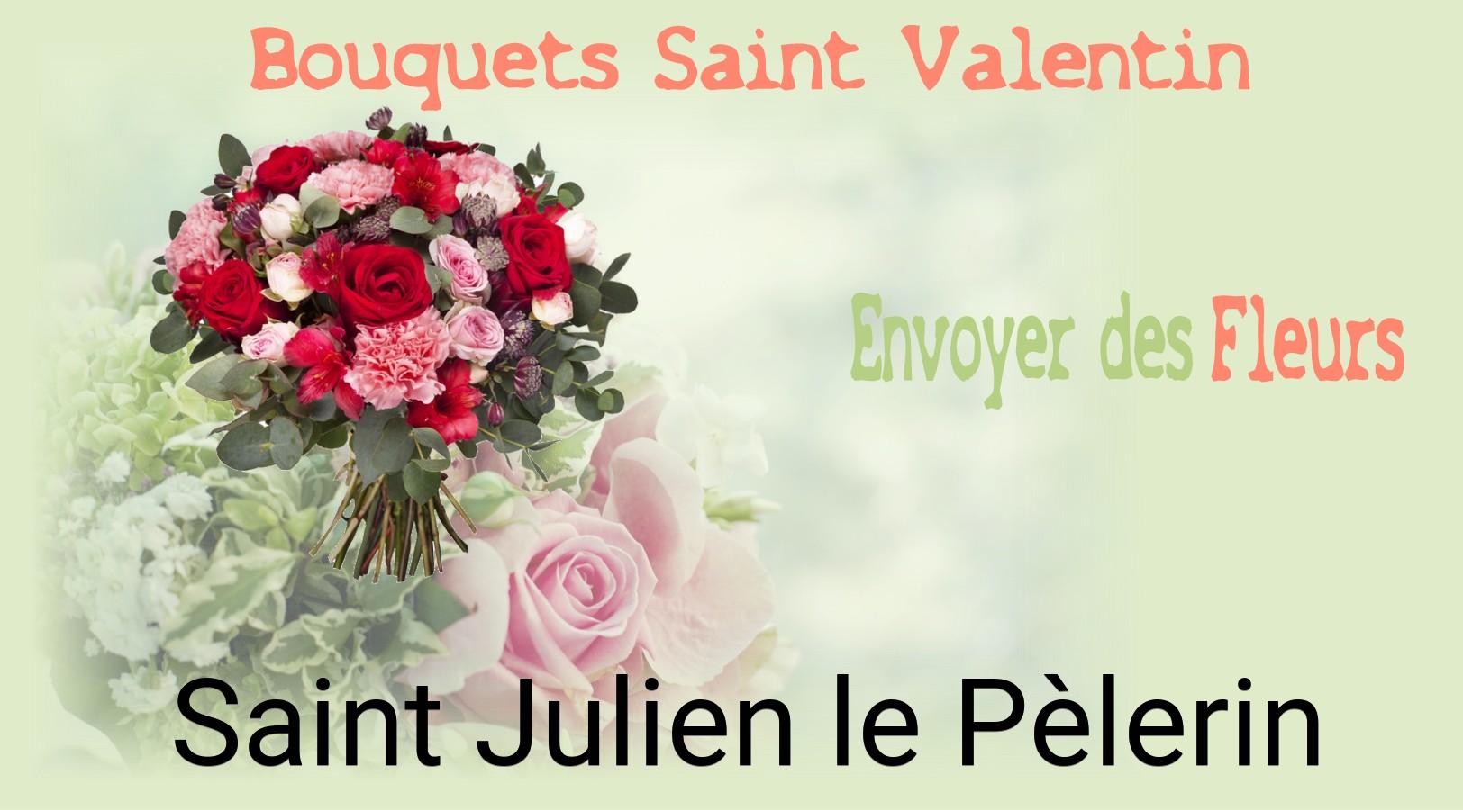 Roses de Saint-Valentin livrées à Saint-Julien-le-Pèlerin